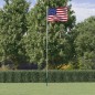 vidaXL Flagge der Vereinigten Staaten mit Mast 6,23 m Aluminium vidaXL Flagge der Vereinigten Staaten mit Mast 6,23 m Aluminium