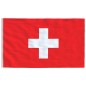 vidaXL Schweizer Flagge mit Mast 5,55 m Aluminium vidaXL Schweizer Flagge mit Mast 5,55 m Aluminium