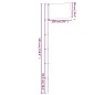 vidaXL Schweizer Flagge mit Mast 5,55 m Aluminium vidaXL Schweizer Flagge mit Mast 5,55 m Aluminium