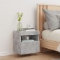vidaXL TV-Wandschrank mit LED-Leuchten Betongrau 40x30x40 cm vidaXL TV-Wandschrank mit LED-Leuchten Betongrau 40x30x40 cm