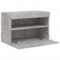 vidaXL TV-Wandschrank mit LED-Leuchten Betongrau 60x30x40 cm vidaXL TV-Wandschrank mit LED-Leuchten Betongrau 60x30x40 cm