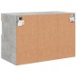 vidaXL TV-Wandschrank mit LED-Leuchten Betongrau 60x30x40 cm vidaXL TV-Wandschrank mit LED-Leuchten Betongrau 60x30x40 cm