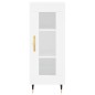 Highboard Weiß 34,5x34x180 cm Holzwerkstoff Highboard Weiß 34,5x34x180 cm Holzwerkstoff