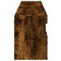 vidaXL TV-Wandschränke mit LED-Leuchten 2 Stk. Räuchereiche 80x30x40cm vidaXL TV-Wandschränke mit LED-Leuchten 2 Stk. Räuchereiche 80x30x40cm
