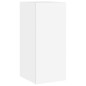 vidaXL TV-Wandschränke mit LED-Leuchten 2 Stk. Weiß 30,5x35x70 cm vidaXL TV-Wandschränke mit LED-Leuchten 2 Stk. Weiß 30,5x35x70 cm