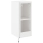 vidaXL TV-Wandschränke mit LED-Leuchten 2 Stk. Weiß 30,5x35x70 cm vidaXL TV-Wandschränke mit LED-Leuchten 2 Stk. Weiß 30,5x35x70 cm