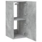 vidaXL TV-Wandschrank mit LED-Leuchten Betongrau 30,5x35x70 cm vidaXL TV-Wandschrank mit LED-Leuchten Betongrau 30,5x35x70 cm