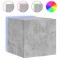 vidaXL TV-Wandschränke mit LED-Leuchten 2 Stk. Betongrau 30,5x35x30 cm vidaXL TV-Wandschränke mit LED-Leuchten 2 Stk. Betongrau 30,5x35x30 cm