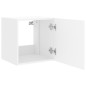 vidaXL TV-Wandschrank mit LED-Leuchten Weiß 40,5x35x40 cm vidaXL TV-Wandschrank mit LED-Leuchten Weiß 40,5x35x40 cm