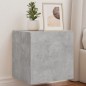 vidaXL TV-Wandschrank mit LED-Leuchten Betongrau 40,5x35x40 cm vidaXL TV-Wandschrank mit LED-Leuchten Betongrau 40,5x35x40 cm