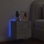 vidaXL TV-Wandschrank mit LED-Leuchten Betongrau 40,5x35x40 cm vidaXL TV-Wandschrank mit LED-Leuchten Betongrau 40,5x35x40 cm