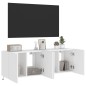 vidaXL TV-Wandschränke mit LED-Leuchten 2 Stk. Weiß 60x35x41 cm vidaXL TV-Wandschränke mit LED-Leuchten 2 Stk. Weiß 60x35x41 cm