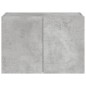 vidaXL TV-Wandschrank mit LED-Leuchten Betongrau 60x35x41 cm vidaXL TV-Wandschrank mit LED-Leuchten Betongrau 60x35x41 cm