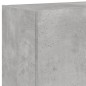 vidaXL TV-Wandschrank mit LED-Leuchten Betongrau 60x35x41 cm vidaXL TV-Wandschrank mit LED-Leuchten Betongrau 60x35x41 cm