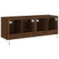 vidaXL TV-Wandschränke mit LED-Leuchten 2 Stk. Braun Eichen-Optik vidaXL TV-Wandschränke mit LED-Leuchten 2 Stk. Braun Eichen-Optik