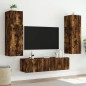 vidaXL TV-Wandschrank mit LED-Leuchten Räuchereiche 80x35x41 cm vidaXL TV-Wandschrank mit LED-Leuchten Räuchereiche 80x35x41 cm