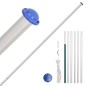 vidaXL Europaflagge mit Mast 6,23 m Aluminium vidaXL Europaflagge mit Mast 6,23 m Aluminium