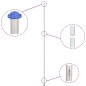 vidaXL Europaflagge mit Mast 6,23 m Aluminium vidaXL Europaflagge mit Mast 6,23 m Aluminium