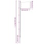 vidaXL Europaflagge mit Mast 6,23 m Aluminium vidaXL Europaflagge mit Mast 6,23 m Aluminium