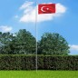 vidaXL Flagge der Türkei 90 x 150 cm vidaXL Flagge der Türkei 90 x 150 cm