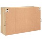 vidaXL TV-Wandschrank mit LED-Leuchten Sonoma-Eiche 98,5x30x60,5 cm vidaXL TV-Wandschrank mit LED-Leuchten Sonoma-Eiche 98,5x30x60,5 cm