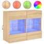 vidaXL TV-Wandschrank mit LED-Leuchten Sonoma-Eiche 78,5x30x60,5 cm vidaXL TV-Wandschrank mit LED-Leuchten Sonoma-Eiche 78,5x30x60,5 cm