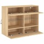 vidaXL TV-Wandschrank mit LED-Leuchten Sonoma-Eiche 78,5x30x60,5 cm vidaXL TV-Wandschrank mit LED-Leuchten Sonoma-Eiche 78,5x30x60,5 cm