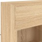 vidaXL TV-Wandschrank mit LED-Leuchten Sonoma-Eiche 78,5x30x60,5 cm vidaXL TV-Wandschrank mit LED-Leuchten Sonoma-Eiche 78,5x30x60,5 cm