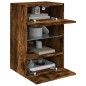 vidaXL TV-Wandschrank mit LED-Leuchten Räuchereiche 40x30x60,5 cm vidaXL TV-Wandschrank mit LED-Leuchten Räuchereiche 40x30x60,5 cm