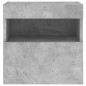 vidaXL TV-Wandschränke mit LED-Leuchten 2 Stk. Betongrau 40x30x40 cm vidaXL TV-Wandschränke mit LED-Leuchten 2 Stk. Betongrau 40x30x40 cm