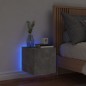 vidaXL TV-Wandschrank mit LED-Leuchten Betongrau 30,5x35x30 cm vidaXL TV-Wandschrank mit LED-Leuchten Betongrau 30,5x35x30 cm