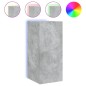 vidaXL TV-Wandschränke mit LED-Leuchten 2 Stk. Betongrau 30,5x35x70 cm vidaXL TV-Wandschränke mit LED-Leuchten 2 Stk. Betongrau 30,5x35x70 cm