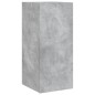 vidaXL TV-Wandschränke mit LED-Leuchten 2 Stk. Betongrau 30,5x35x70 cm vidaXL TV-Wandschränke mit LED-Leuchten 2 Stk. Betongrau 30,5x35x70 cm