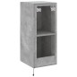 vidaXL TV-Wandschränke mit LED-Leuchten 2 Stk. Betongrau 30,5x35x70 cm vidaXL TV-Wandschränke mit LED-Leuchten 2 Stk. Betongrau 30,5x35x70 cm