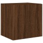 vidaXL TV-Wandschrank mit LED-Leuchten Braun Eichen-Optik 40,5x35x40cm vidaXL TV-Wandschrank mit LED-Leuchten Braun Eichen-Optik 40,5x35x40cm