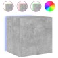 vidaXL TV-Wandschränke mit LED-Leuchten 2 Stk. Betongrau 40,5x35x40 cm vidaXL TV-Wandschränke mit LED-Leuchten 2 Stk. Betongrau 40,5x35x40 cm