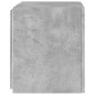 vidaXL TV-Wandschränke mit LED-Leuchten 2 Stk. Betongrau 40,5x35x40 cm vidaXL TV-Wandschränke mit LED-Leuchten 2 Stk. Betongrau 40,5x35x40 cm