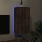 vidaXL TV-Wandschrank mit LED-Leuchten Räuchereiche 40,5x35x80 cm vidaXL TV-Wandschrank mit LED-Leuchten Räuchereiche 40,5x35x80 cm