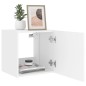 vidaXL TV-Wandschränke mit LED-Leuchten 2 Stk. Weiß 40,5x35x40 cm vidaXL TV-Wandschränke mit LED-Leuchten 2 Stk. Weiß 40,5x35x40 cm