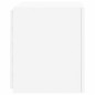vidaXL TV-Wandschränke mit LED-Leuchten 2 Stk. Weiß 40,5x35x40 cm vidaXL TV-Wandschränke mit LED-Leuchten 2 Stk. Weiß 40,5x35x40 cm