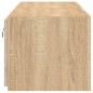 vidaXL TV-Wandschränke mit LED-Leuchten 2 Stk. Sonoma-Eiche 60x35x31cm vidaXL TV-Wandschränke mit LED-Leuchten 2 Stk. Sonoma-Eiche 60x35x31cm