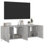 vidaXL TV-Wandschränke mit LED-Leuchten 2 Stk. Betongrau 60x35x41 cm vidaXL TV-Wandschränke mit LED-Leuchten 2 Stk. Betongrau 60x35x41 cm