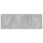 vidaXL TV-Wandschränke mit LED-Leuchten 2 Stk. Betongrau 60x35x41 cm vidaXL TV-Wandschränke mit LED-Leuchten 2 Stk. Betongrau 60x35x41 cm