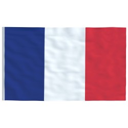 vidaXL Flagge Frankreichs 90 x 150 cm