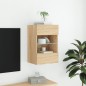 vidaXL TV-Wandschrank mit LED-Leuchten Sonoma-Eiche 40x30x60,5 cm vidaXL TV-Wandschrank mit LED-Leuchten Sonoma-Eiche 40x30x60,5 cm
