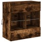 vidaXL TV-Wandschrank mit LED-Leuchten Räuchereiche 58,5x30x60,5 cm vidaXL TV-Wandschrank mit LED-Leuchten Räuchereiche 58,5x30x60,5 cm
