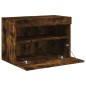 vidaXL TV-Wandschrank mit LED-Leuchten Räuchereiche 60x30x40 cm vidaXL TV-Wandschrank mit LED-Leuchten Räuchereiche 60x30x40 cm