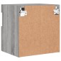 vidaXL TV-Wandschrank mit LED-Leuchten Grau Sonoma 40x30x40 cm vidaXL TV-Wandschrank mit LED-Leuchten Grau Sonoma 40x30x40 cm