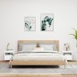vidaXL TV-Wandschränke mit LED-Leuchten 2 Stk. Weiß 40x30x40 cm vidaXL TV-Wandschränke mit LED-Leuchten 2 Stk. Weiß 40x30x40 cm