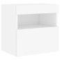 vidaXL TV-Wandschränke mit LED-Leuchten 2 Stk. Weiß 40x30x40 cm vidaXL TV-Wandschränke mit LED-Leuchten 2 Stk. Weiß 40x30x40 cm